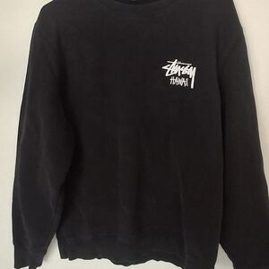 Stussy Charcoal Crewneck Sweater